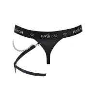 Чоловічі трусики танга з підв’язкою Passion 058 THONG BILL XXL/XXXL Black — Переглянути зображення 10