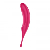 Вібратор для клітора з вакуумною стимуляцією Satisfyer Twirling Pro Red — Просмотреть изображение 2