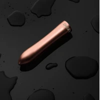 Потужна віброкуля DOXY ROSE GOLD у металевому кейсі, ультрагладенька, 7 режимів — Просмотреть изображение 6