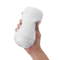 Мастурбатор TENGA PUFFY SUGAR WHITE, ультрам’який матеріал, багаторазовий, наскрізний — Переглянути зображення 6