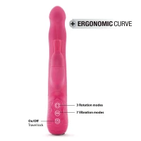 Вібратор-кролик Dorcel Baby Rabbit Magenta 2.0 з перлинним масажем і головкою, що обертається — Переглянути зображення 5
