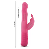 Вібратор-кролик Dorcel Baby Rabbit Magenta 2.0 з перлинним масажем і головкою, що обертається — Переглянути зображення 2