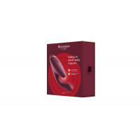 Двойной вакуумный клиторальный стимулятор с вибрацией Womanizer Duo 2 - Bordeaux, независимые моторы — Просмотреть изображение 9