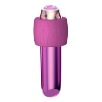 Віброкуля Swan Maximum + Comfy Cuff Pink, суперпотужна, різна інтенсивність, силіконова манжета — Переглянути зображення 2