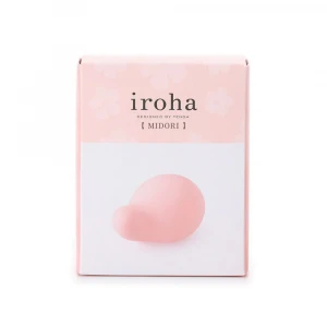 Мінівібратор IROHA MIDORI Nadeshiko, для пестощів і масажу, 5 режимів, перезаряджуваний