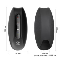 Мастурбатор Otouch DEVEN, осциллирующая площадка, 6 режимов вибрации, 2 уровня нагрева, LED-экран