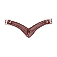 Шкіряні трусики для вібратора Liebe Seele Wine Red Forced Orgasm Strop, повністю регульовані — Переглянути зображення 12