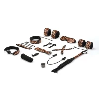 БДСМ-набір Liebe Seele Leopard Print 13pcs set, 13 предметів — Переглянути зображення 1