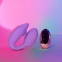 Віброяйце з вакуумною кліторальною стимуляцією Love To Love Wonderlover VIVA MAUVE — Переглянути зображення 10