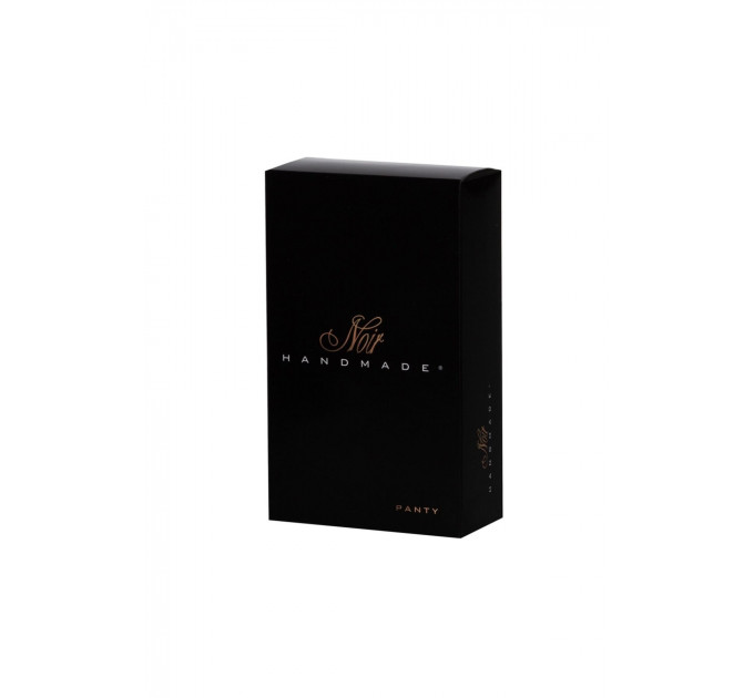 Трусики-стринги Noir Handmade P012 Wild, XXL, под латекс, крокодиловый принт, застежки по бокам