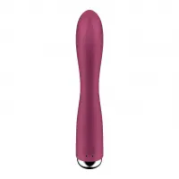 Вібратор-кролик з ротацією Satisfyer Spinning Rabbit 1 Red, 3 мотори — Переглянути зображення 4