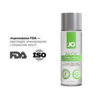 Змазка на водній основі JO H2O Organic Aloe (60 мл), зволожувальний та заспокійливий ефект