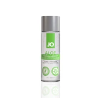 Змазка на водній основі JO H2O Organic Aloe (60 мл), зволожувальний та заспокійливий ефект — Переглянути зображення 1