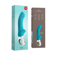 Вибратор для точки G Fun Factory TIGER petrol, ребристый, подходит для анальной стимуляции — Просмотреть изображение 8