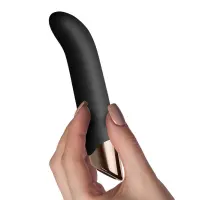 Вібратор для точки G Rocks Off Chaiamo G Black, 10 режимів — Переглянути зображення 2
