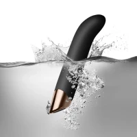 Вібратор для точки G Rocks Off Chaiamo G Black, 10 режимів — Переглянути зображення 3