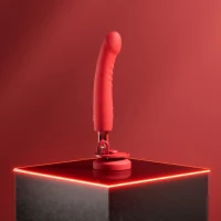 Смарт-міні секс-машина Lovense Mission 2 Vibrating suction cup dildo, 6500 вібрацій/хв, Touch Sense — Просмотреть изображение 19