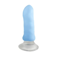 Мастурбатор-яйце Wooomy Wigggler Mini Masturbator, дуже ніжний, пробник лубриканту Amorean 1 мл — Переглянути зображення 4