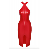 Платье Noir Handmade F354 Red powerwetlook dress - M — Просмотреть изображение 7