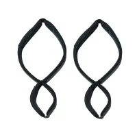 Фіксатори для руки та стегна Punishment – Thigh to Wrist Restraints – Black — Просмотреть изображение 1