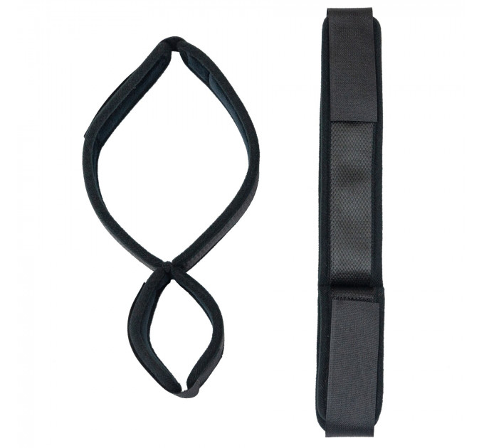 Фіксатори для руки і стегна Punishment - Thigh to Wrist Restraints - Black