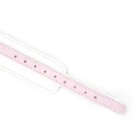 Нашийник з повідцем Liebe Seele White &amp; Pink Fairy Goat Leather Collar — Переглянути зображення 8