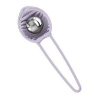 Вагінальна кулька Fun Factory SMARTBALL UNO Purple, одинарна, діаметр 3,6 см — Просмотреть изображение 5