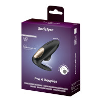 Вакуумный вибратор для пар Satisfyer Pro 4 Couples Battery Series, подходит для секса в паре — Просмотреть изображение 7