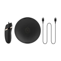 Мінівібратор з язичком Rosy Gold - Vibrating &amp; Licking Dual Stimulator — Переглянути зображення 10