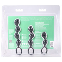 Набор анальных игрушек Doc Johnson Mood Naughty Contour Beads Trainer Set — Просмотреть изображение 6