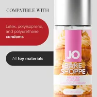 Лубрикант на водній основі JO Bake Shoppe - Frosted Cupcake 60 мл, без цукру та парабенів — Переглянути зображення 5