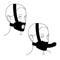 Бондажна система на голову для страпона Bedroom Fantasies Head Bondage Harness — Переглянути зображення 7