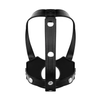Бондажна система на голову для страпона Bedroom Fantasies Head Bondage Harness — Переглянути зображення 2