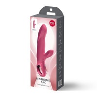 Пульсатор Fun Factory Bi Stronic Arc Raspberry (м'яте паковання!!!) — Переглянути зображення 12