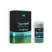 Жидкий вибратор Intt Vibration Gin Tonic (15 мл) (мятая упаковка!!!) — Просмотреть изображение 3