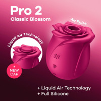 Вакуумний кліторальний стимулятор Satisfyer Pro 2 Classic Blossom (м'яте паковання!!!) — Переглянути зображення 7