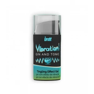 Рідкий вібратор Intt Vibration Gin Tonic (15 мл) (м'яте паковання!!!)