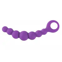 Анальний стимулятор Alive Bubble Chain, силікон, макс. діаметр 3 см — Просмотреть изображение 1