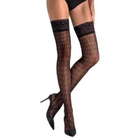 Панчохи Passion ST017 1/2 nero — Переглянути зображення 1