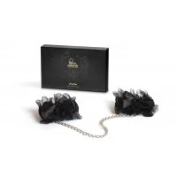 Наручники Bijoux Indiscrets - Frou Frou Organza handcuffs, атлас і органза, подарункове паковання — Переглянути зображення 1
