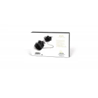 Наручники Bijoux Indiscrets - Frou Frou Organza handcuffs, атлас і органза, подарункове паковання — Переглянути зображення 4