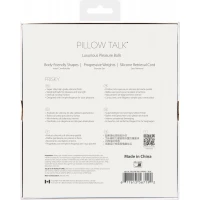 Роскошные вагинальные шарики PILLOW TALK - Frisky Teal с кристаллом, диаметр 3,2см, вес 49-75гр — Просмотреть изображение 10