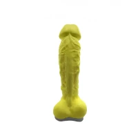 Мило у формі пеніса Чистий Кайф Yellow size XL, крафтове мило-член, натуральне — Просмотреть изображение 2