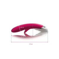 Вібратор-кролик Mystim Danny Divido Pink з глибокою вібрацією, 2 мотори — Переглянути зображення 3