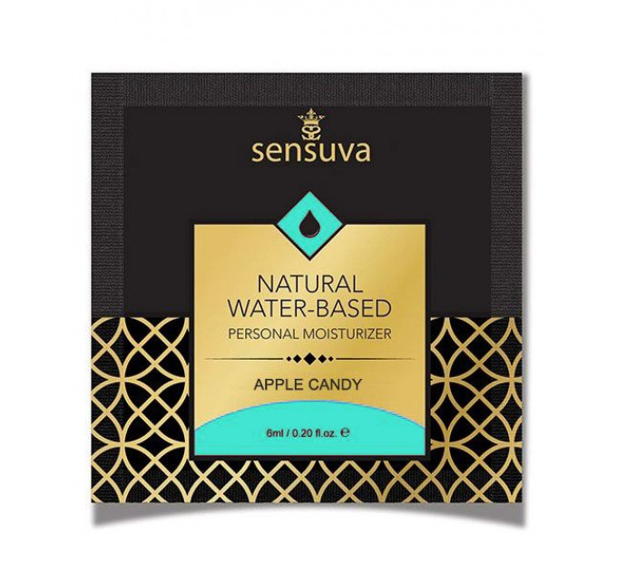 Пробник Sensuva - Natural Water-Based Apple Candy (6 мл)