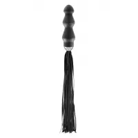 Флогер з ручкою - анальним плагом Fetish Tentation Whip with Plug Handle — Переглянути зображення 1
