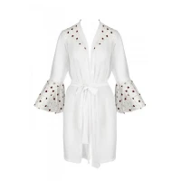 Повітряний пеньюар Passion LOVELIA PEIGNOIR L/XL, white — Просмотреть изображение 5