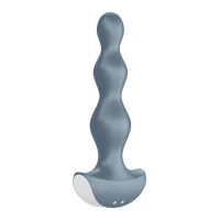 Анальний стимулятор-намистини з двома моторами Satisfyer Lolli-Plug 2 Ice blue — Переглянути зображення 2