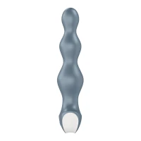 Анальний стимулятор-намистини з двома моторами Satisfyer Lolli-Plug 2 Ice blue — Переглянути зображення 3