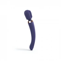 Вібромасажер з силіконовою щіточкою Love to Love Brush Crush – Midnight Indigo — Переглянути зображення 1